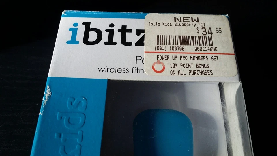 Podómetro para niños Ibitz Blueberry Fit nuevo en caja Foto 3 de 4