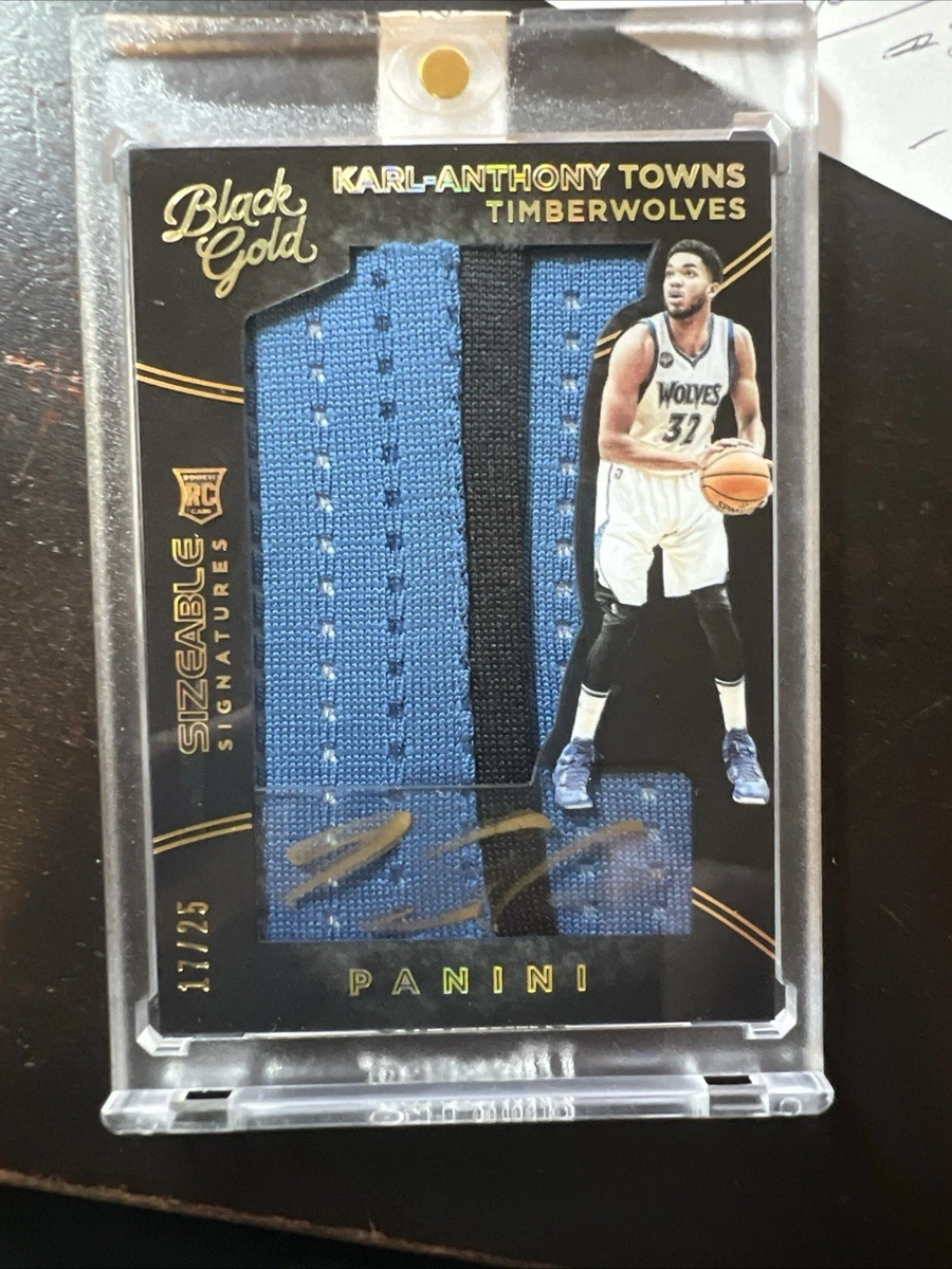 2015-16 Panini Black Gold - Karl-Anthony Towns #RSS-KT for sale | eBay