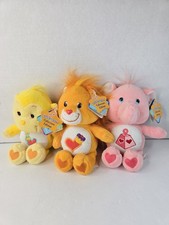 Lot Of 3 2003 Care Bears Cousins Collectors Edition 8" Plush New Vintage Lion