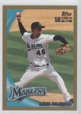 2010 Topps Gold 2008/2010 Juan Carlos Oviedo Leo Nunez #246 0l2
