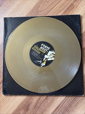 Kanye West Gold Digger 12'' Gold Colored Vinyl Single Promo