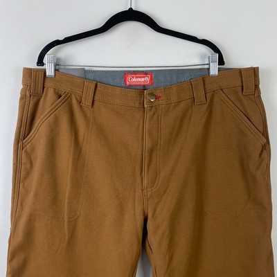 Coleman Stretch Fleece-Lined Carpenter Pants Size 40x30 Brown | eBay Coleman Stretch Fleece-Lined Carpenter Pants Size 40x30 Brown | eBay