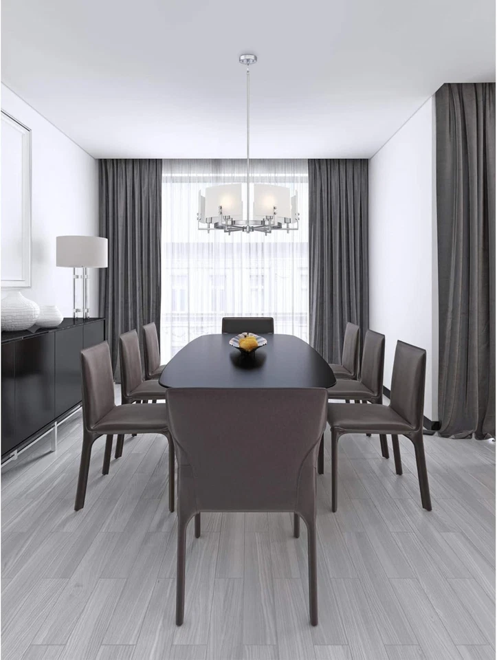 Westinghouse Lighting 6369400 Enzo James, acabado níquel cepillado Foto 2 de 4