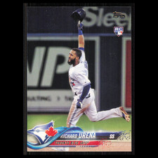 Richard Urena Rookie #148 2018 Topps Toronto Blue Jays Baseball Card MLB NM