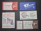 Vintage 7 Booklets US STAMP LOT  MNH