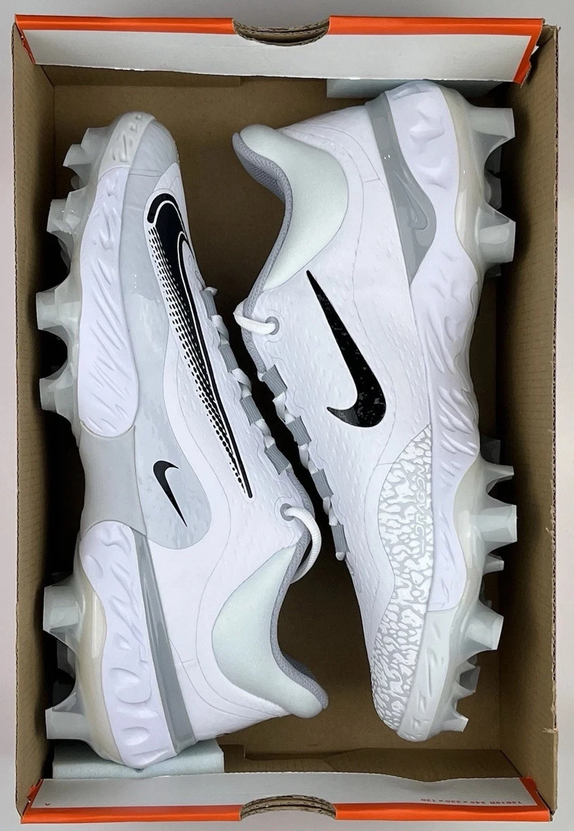 Nike Alpha Huarache Elite 3 Low White Grey for Sale | Authenticity