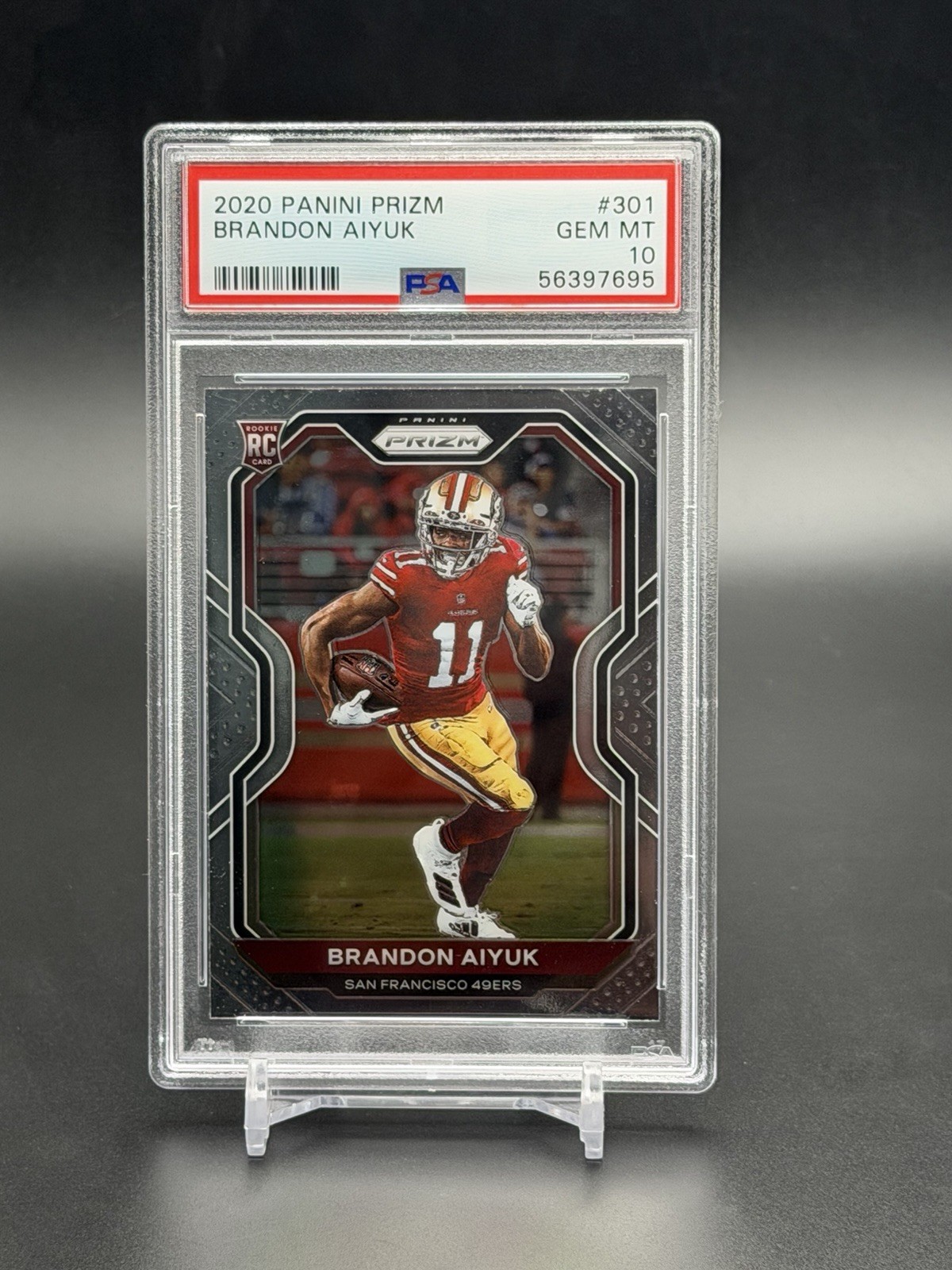 Brandon Aiyuk Panini Prizm #301 Base