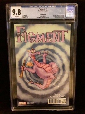 Figment # 1 1:25 Morris Variant 1st Appearance of Figment & Dreamfinder CGC 9.8