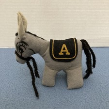 VTG USMA West Point 1970s Weighted Army Mascot Mule Plush