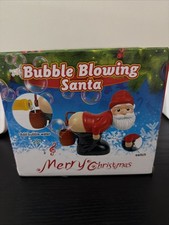 Christmas Funny Santa Electric Bubble Blowing Machine Bubble Blow ing Toys Gift
