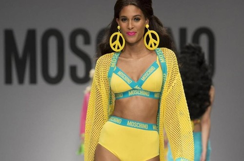Moschino Couture Bikini swimsuit UK8 IT40 MADE IN ITALY - RRP460GBP New - Picture 2 of 5