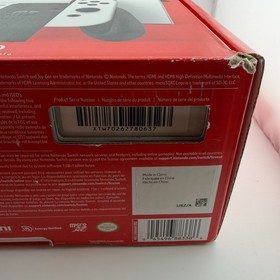 Nintendo Switch OLED Model HEG-001 Handheld Console - 64GB - White