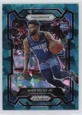 2023-24 Panini Prizm Teal Ice Prizm 121/225 Mike Miles Jr #295 19fe
