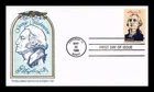 DR JIM STAMPS US COVER PRESIDENT GEORGE WASHINGTON AMERIPEX 86 FDC PANDA CACHET