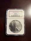 1990 American Silver Eagle NGC MS69