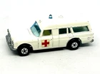 Matchbox Lesney Superfast 3 Mercedes Benz-Binz Ambulance wide wheels, nmint!