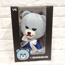 KRUNK BIGBANG Official YG Bear Plush toy T.O.P Version Blue DOOM DADA NEW