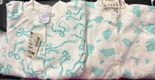 2 VTG Footless Baby Romper One Piece Small From The Children  s Place Y2K Twins
