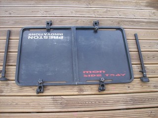 preston innovations monster seat box side tray up to 30mm legs