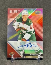 Upper Deck 2024-25 Allure Matt Boldy Red Rainbow Auto Minnesota Wild #28