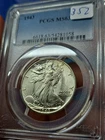 1943 P Walking Liberty Half Dollar 50c PCGS MS63