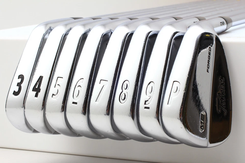 8Pcs Titleist MB 710 FORGED Iron set 3-4-5-6-7-8-9-PW Stiff Flex DG S200 RH Iron - Image 3 of 4