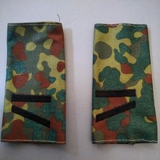 Schulterklappen Schulterschlaufen Gefreiter UA Tarn/schwarz