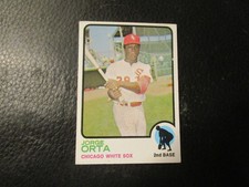 1973  TOPPS#194 GEORGE ORTA  WHITE SOX          EXMT