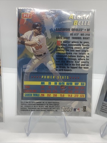 (3) 1999 Topps Limited Power Players Holofoil. See Pictures - Picture 7 of 8