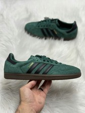 Adidas Samba OG Collegiate Green Black Mens IH4384 NEW Multi Sz