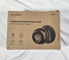 ARPHA Keyless Smart Fingerprint Locking Door Knob Instructions Missing 