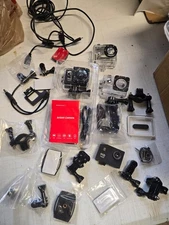 HD 1080p Sports Action Camera Bundle – New & Used Cameras + Accessories