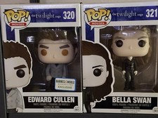 2016 Vaulted Twilight Saga Edward #324 & Bella #321 Funko Pops en protectores