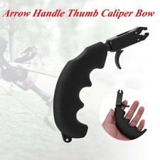 Handle Thumb Caliper Bow Release Grip Compound Bow Archery Release Aid SS5 