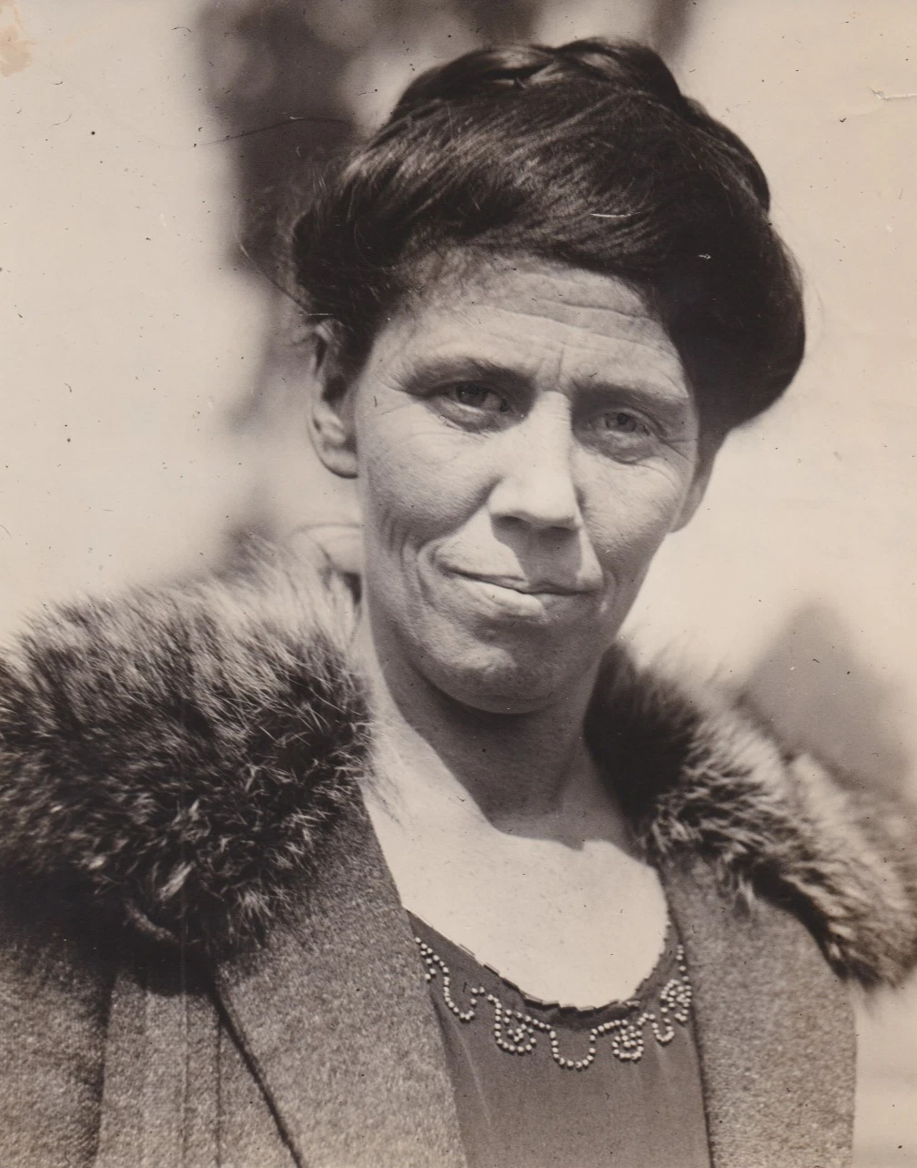 1923年 プレスフォト Dr. Grace Fernald, psychologist at UCLA - 画像1/2
