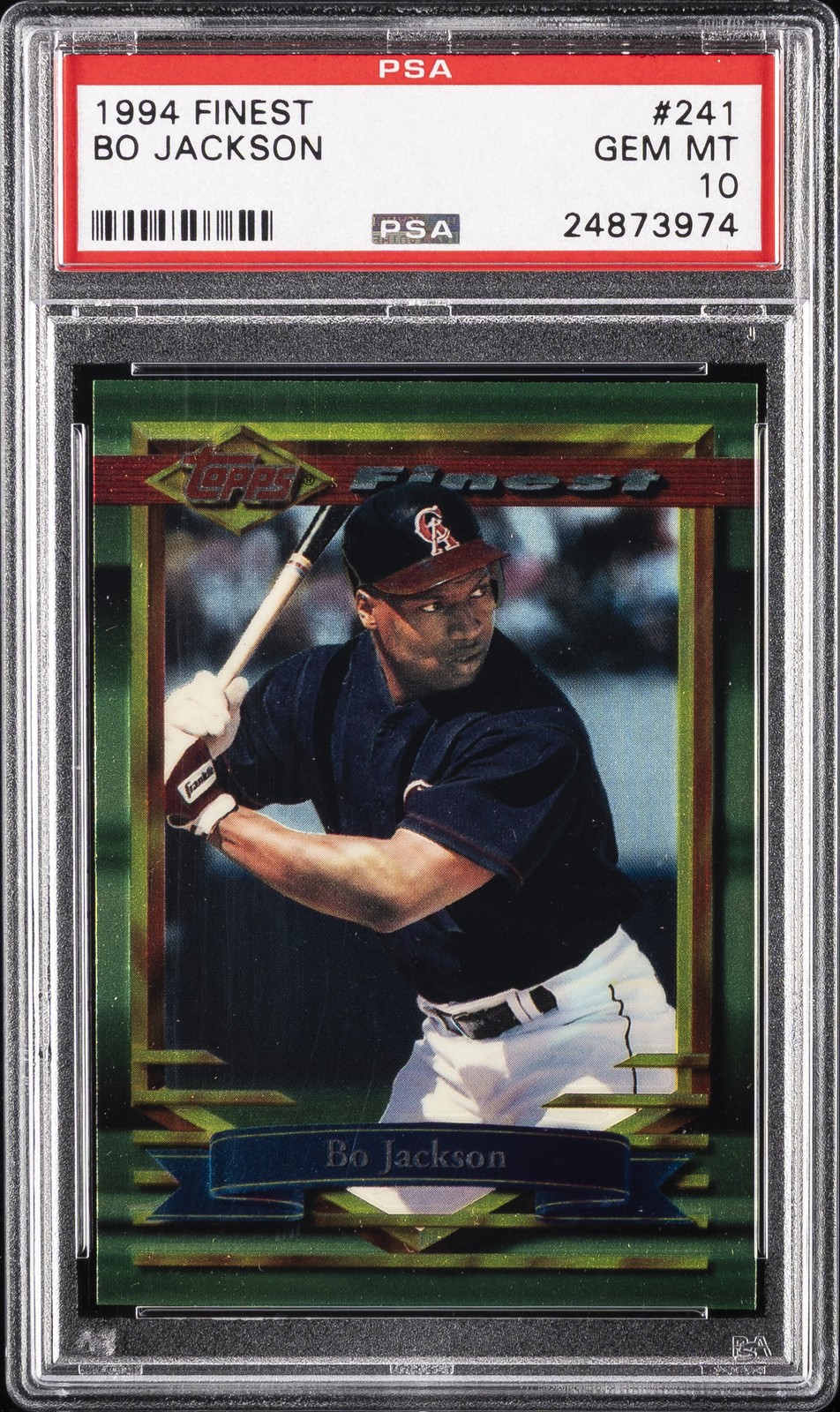 1994 FINEST #241 BO JACKSON PSA 10