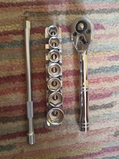 Mini Socket Set 1/4" Ratchet Drive