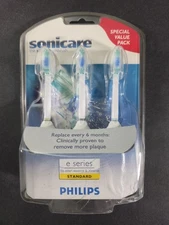 Philips Sonicare E Series HX7003 Replacement Brush Heads for Toothbrush 3 Pack