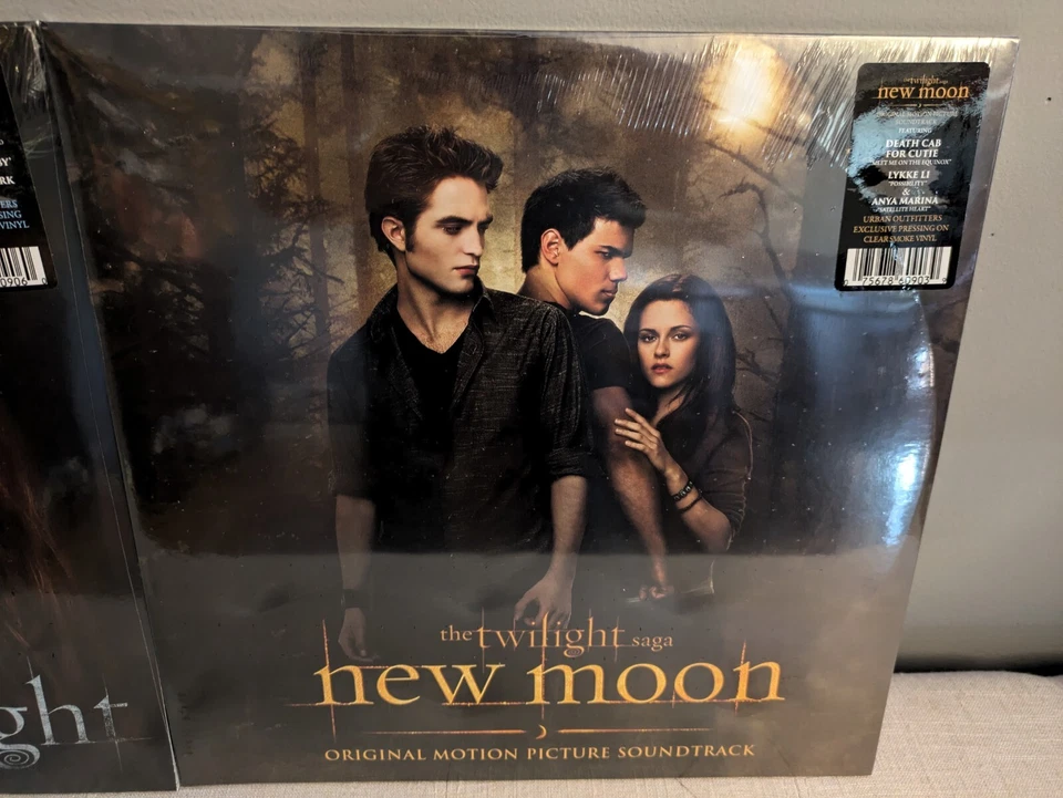 Twilight (Blue Smoke) + New Moon (Clear Smoke UO) Vinyl Set - NEW / SEALED - Image 2 of 4