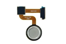 LG V30 Home Button Fingerprint Sensor Power Button Flex Cable Silver Replacement