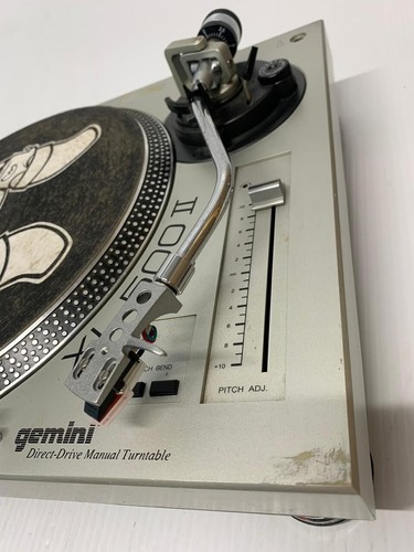 Gemini XL-500 II Professional DJ Direct Drive Manual Record Player Turntable - Picture 13 of 15
