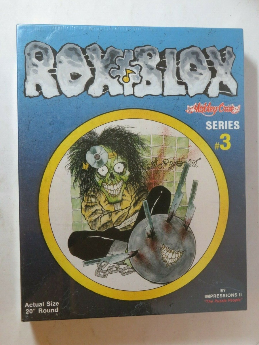 Rox Blox by Impressions II- Motley Crue Puzzle - Series #3 factory