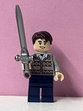 LEGO NEVILLE FONDO LARGO, MINI FIGURA, GENUINA, HARRY POTTER, 76404, ESPADA