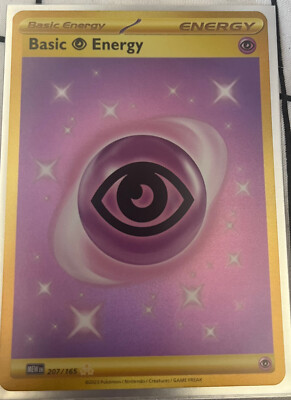 gold energy pokemon card 151 Amazon.com: Pokemon - Psychic Energy - 207/165