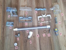 Replacement parts for Tineco A11 Hero Cordless  Stick Vacuum Cleaner FB1676E (S)