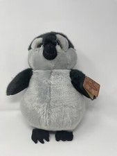 RUSS Lou Rankin Best Friends Plush Melvin Penguin 14  Black And Gray