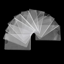 10PC Social Security Card Protector Also Fit Hunting License,FSC,Insurance Card
