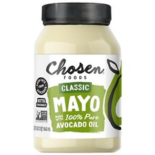 Mayonesa de aceite de aguacate Chosen Foods, 32 onzas - SIN TRANSM