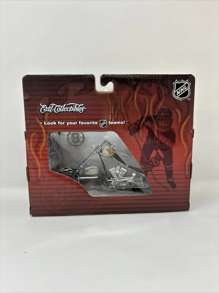 NHL ERTL Collectibles Orange County Choppers BOSTON BRUINS Bike 1:18 Diecast - Image 2 of 2