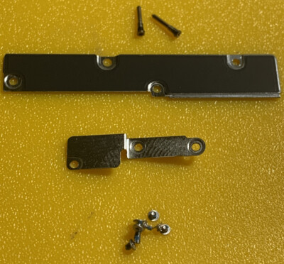 OEM Original Apple iPhone XS MAX Inside Plates + Screws + 2 Outside Screws